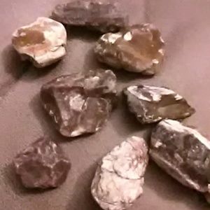 Raw California opals